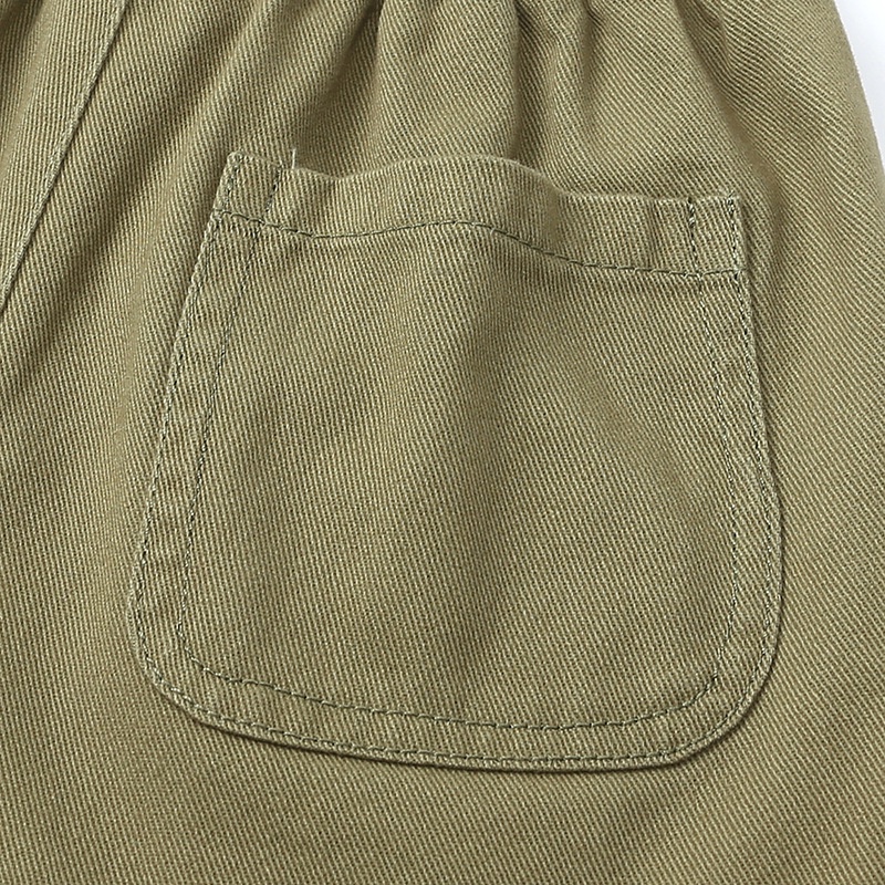 Quần Short Cotton Màu Sắc Đơn Giản Thời Trang Mùa Hè Cho Bé 1-7 Tuổi