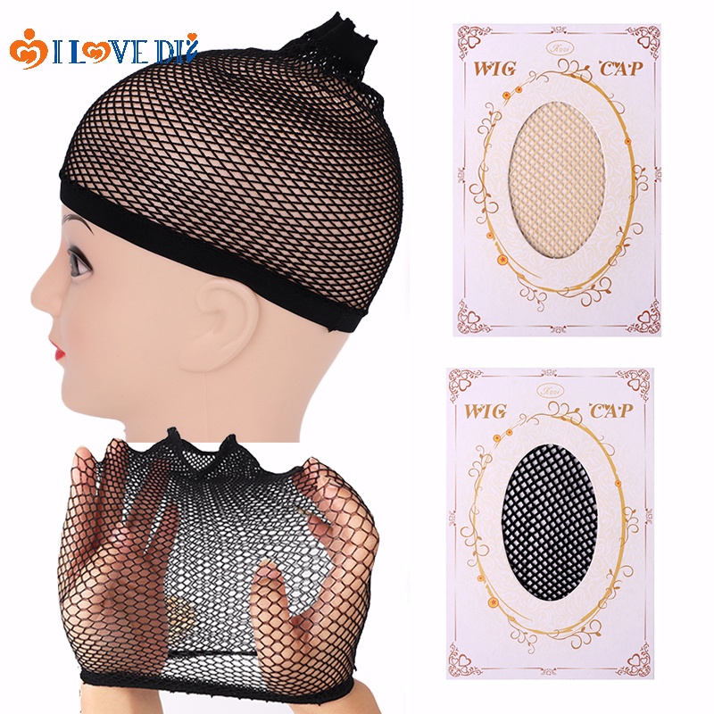Mũ Lưới Đội Tóc Giả Bằng Nylon Độ Co Giãn Cao Thời Trang Cho Nữ