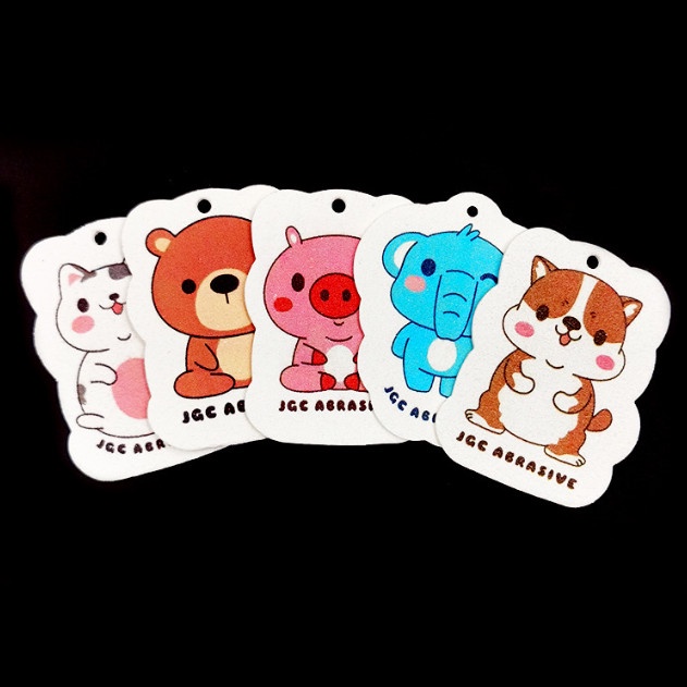 Miếng Bọt Biển In Hình Họa Tiết Dễ Thương ( Có Sẵn Dây Treo )