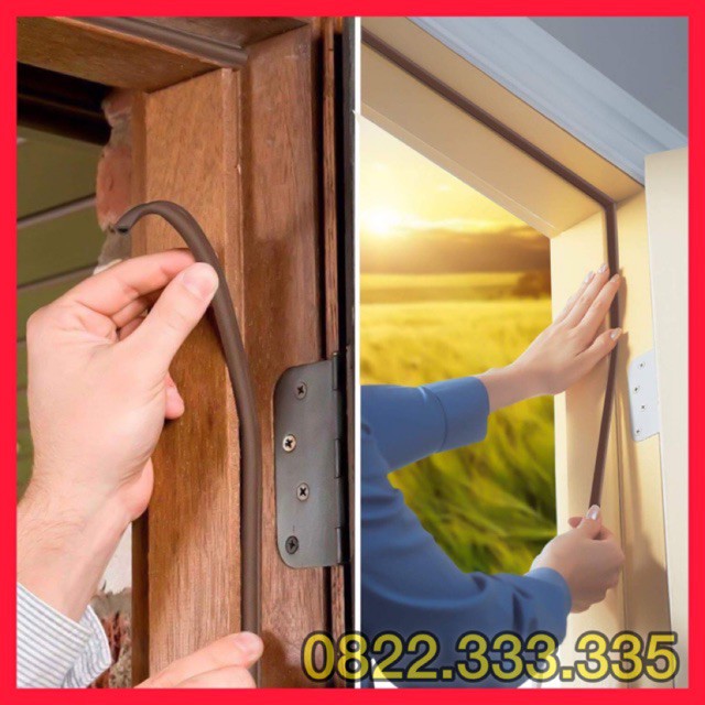 gioăng D, gioăng i dán cửa gỗ, gioăng E giảm trấn, gioăng chống ồn cánh cửa nhà, gioăng chống bụi, ron cao su cửa gỗ | BigBuy360 - bigbuy360.vn