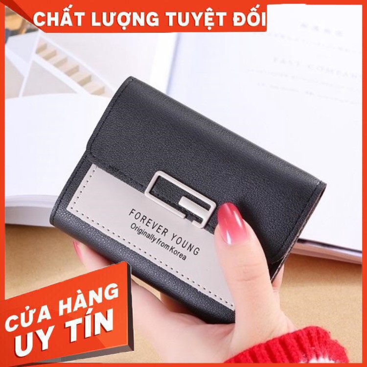 Ví cầm tay mini bằng da cao cấp