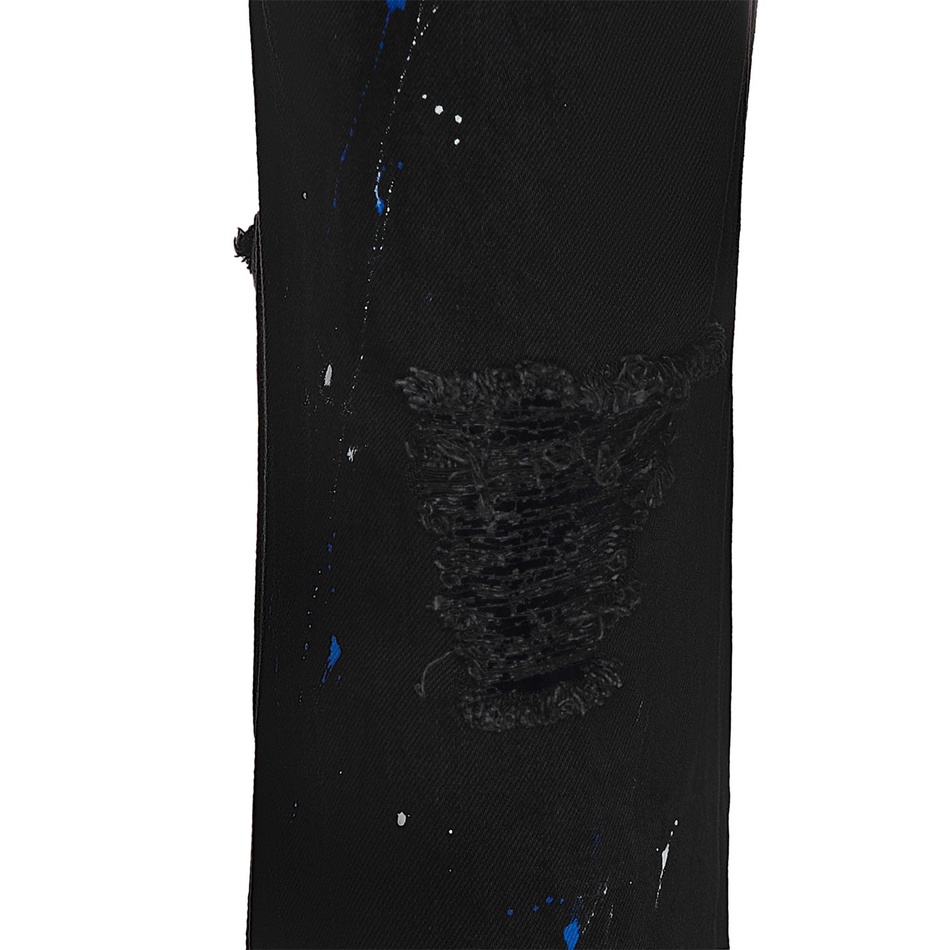Quần jean dài OFFONOFF RIPPED JEAN/BLACK