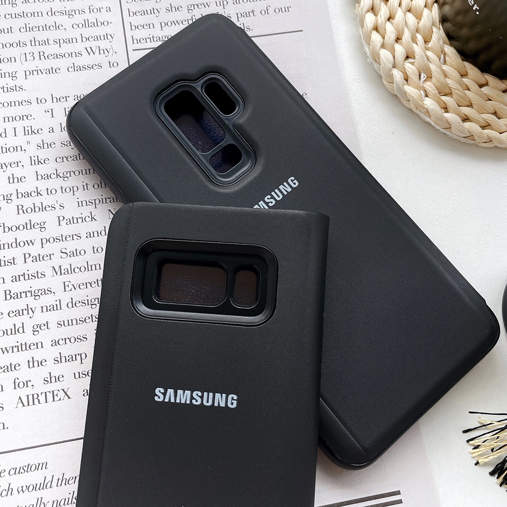 Bao Da Điện Thoại Nắp Lật Thông Minh Cao Cấp Cho Samsung Galaxy Note 9/S9 Plus/S8 Plus/S10 Plus S8/S9/S10/Note8