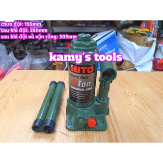 KÍCH CON ĐỘI THỦY LỰC 2 TẤN (CON ĐỘI THỦY LỰC, KÍCH THỦY LỰC)