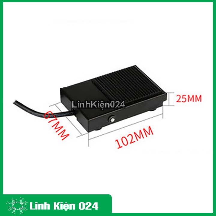 Công Tắc Bàn Đạp Chân TFS-111 ( TFS-1) 250V-10A Vỏ Sắt
