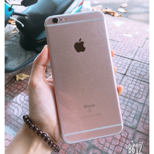 Dán Mặt Sau Kim Tuyến Trong Suốt iPhone 5/6/7/6plus/6splus/7plus/8plus/X