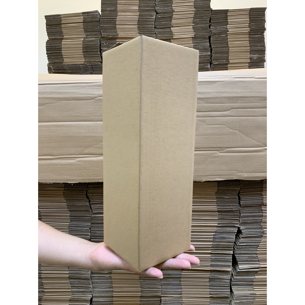 Combo 20 hộp carton 11x11x33 hình ống dùng gói ô, chai lọ, cây cối dạng dài, đồ thủy tinh,...
