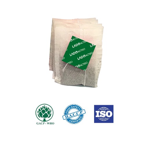 Trà túi lọc Atiso. dược phẩm Lâm Đồng. giúp mát gan-lợi tiểu. gói 100 túi lọc.