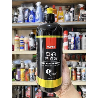Paste/xi đánh bóng bước 2 rupes d-a fine hight performance fine polishing compound 9.dafine 1l