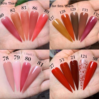 [120 màu Được Chọn lẻ] Sơn Gel Sơn Thạch Rykaergel Chai 15ml -Chọn màu Ib