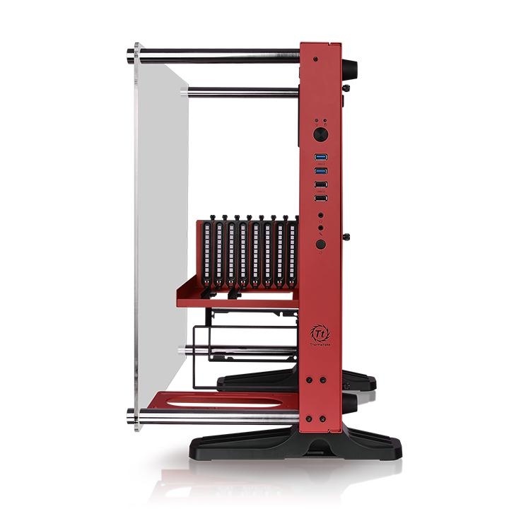 Vỏ case Thermaltake Core P3 TG Red Hàng chính hãng