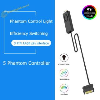 xt(  Jonsbo SATA Pin Power Supply ARGB Controller for 3Pin 5V Case LED Lighting