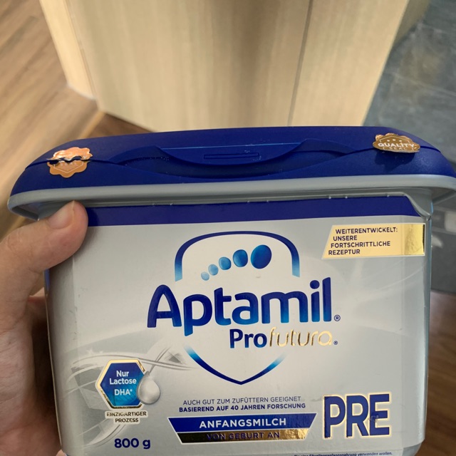 Sữa Aptamil Đức Profutura Bạc Pre Loại 800g - Hàng Nội Địa Đức, Đi Air, Có Bill