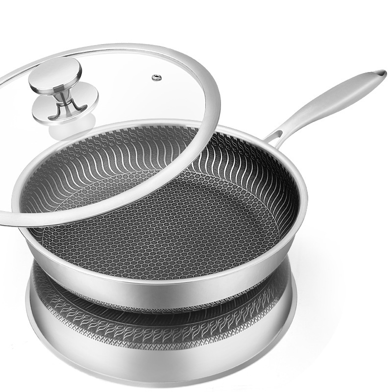 Chảo chống dính Inox 304 Blackcube Hàn Quốc dùng bếp từ