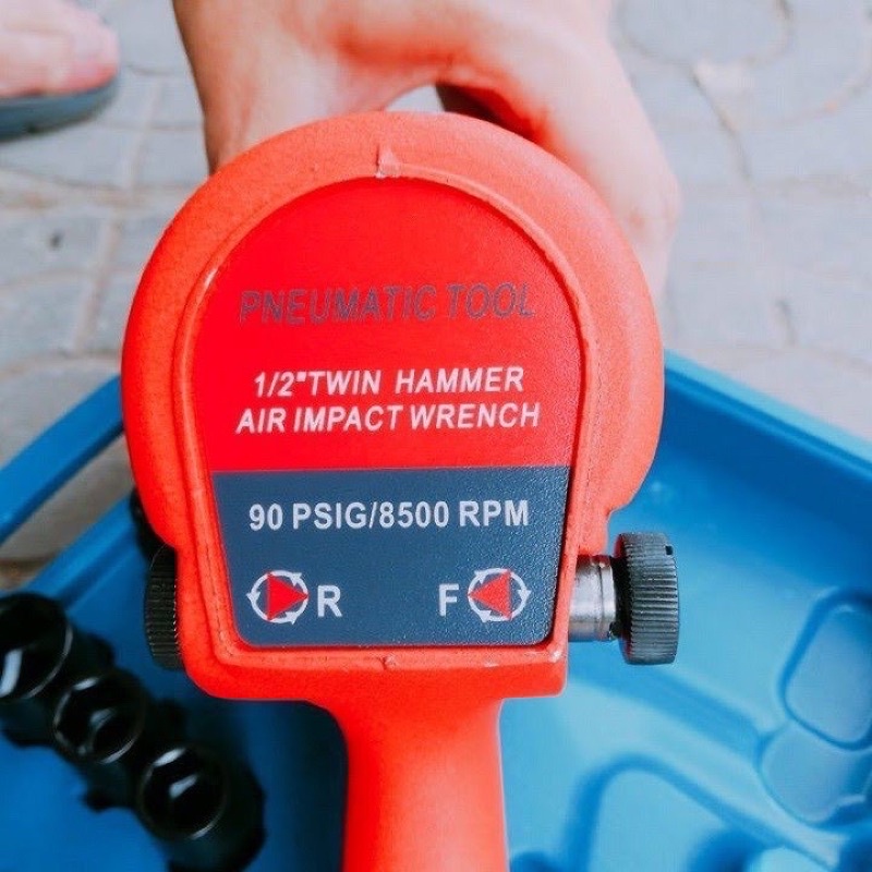 Súng bắn ốc hơi xịn 2 búa và bộ đầu ốc MADe IN TAIWAN