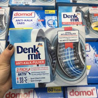(Hàng chuẩn Đức)Combo 10 Viên vệ sinh lồng giặt Denkmit