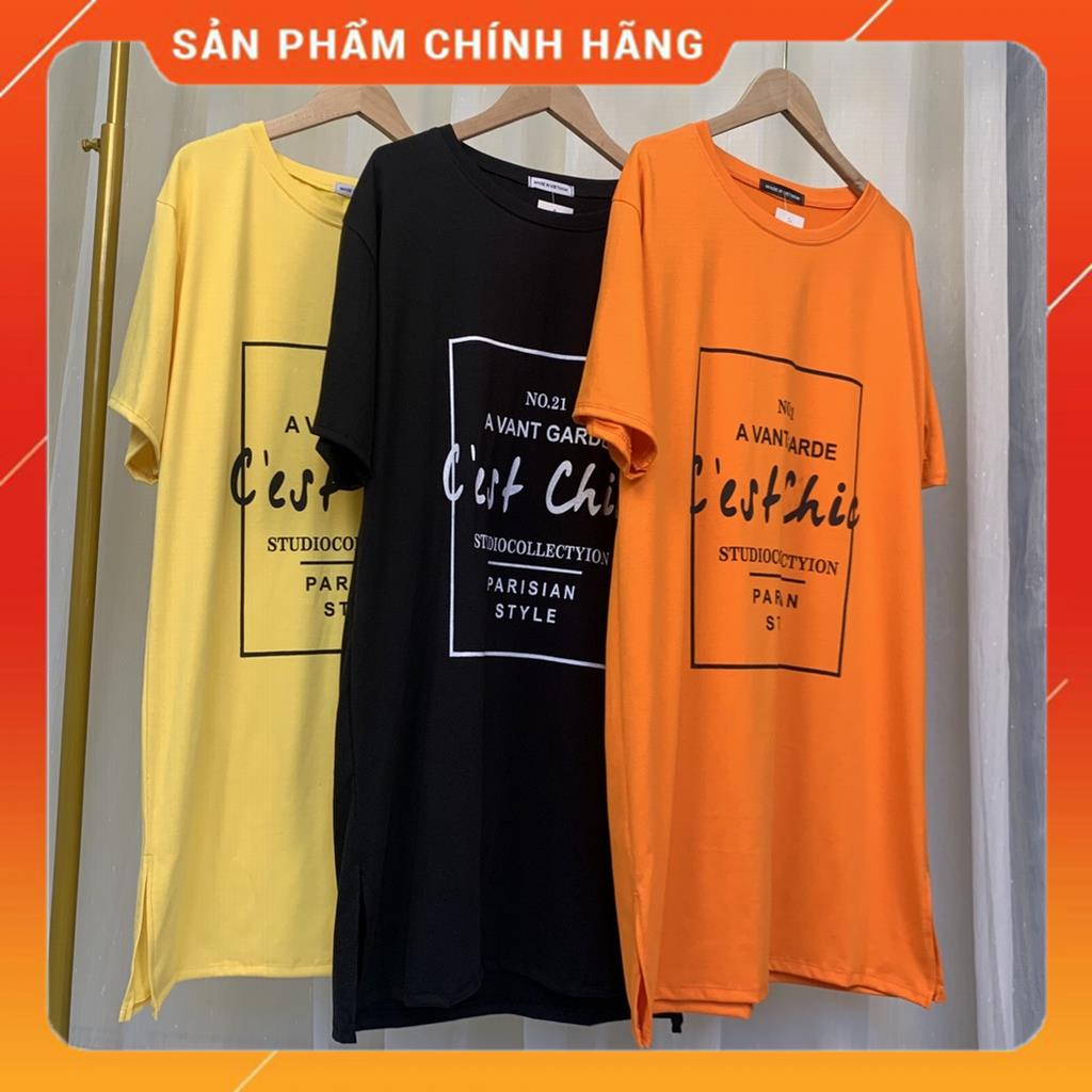 Váy xuông nữ form rộng- đầm suông dáng xẻ mặc nhà,đồ ngủ nữ chất cotton co giãn MSP LACO06
