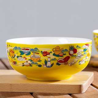 Bộ Bát Đĩa Gốm Sứ Cao Cấp Xanh viền vàng Đồ Ăn Phong Cách Châu Âu Dùng Tiệc,Hộ Gia Đình,Nhà Hàng Khách SạnWERYU