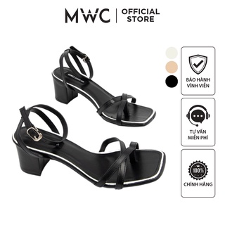 Giày MWC 3925 - Giày Sandal Cao Gót 5cm, Giày Cao Gót Quai Chéo, Cao Gót Xỏ Ngón Trẻ Trung Cực Xinh