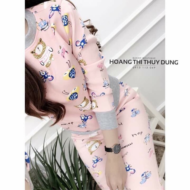 Bộ nỉ mặc nhà