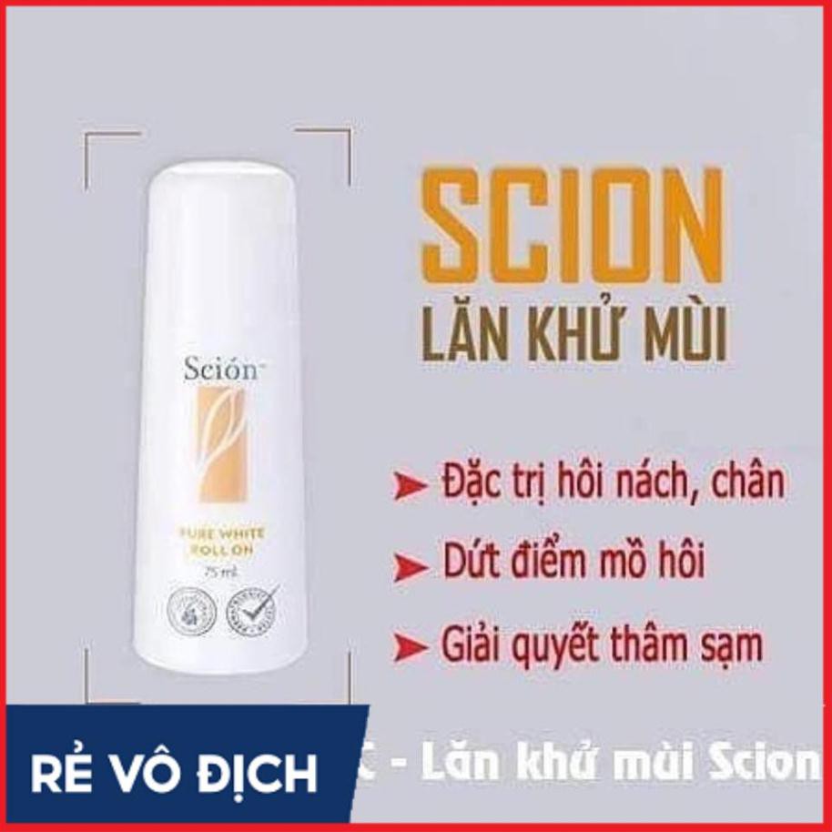 Lăn khử mùi Scion giảm hôi nách - hôi chân - kèm mờ thâm sạm nách