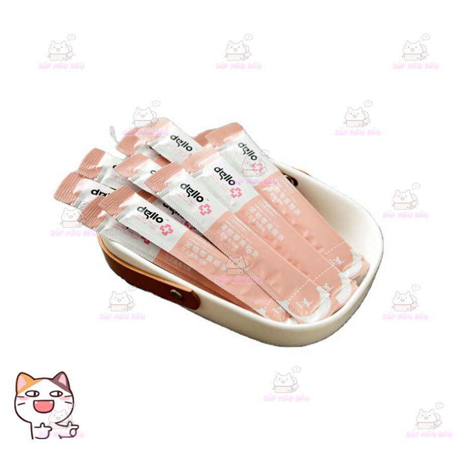 Soup thưởng DELLO 12gr cao cấp hàng hiếm nha Sen ui