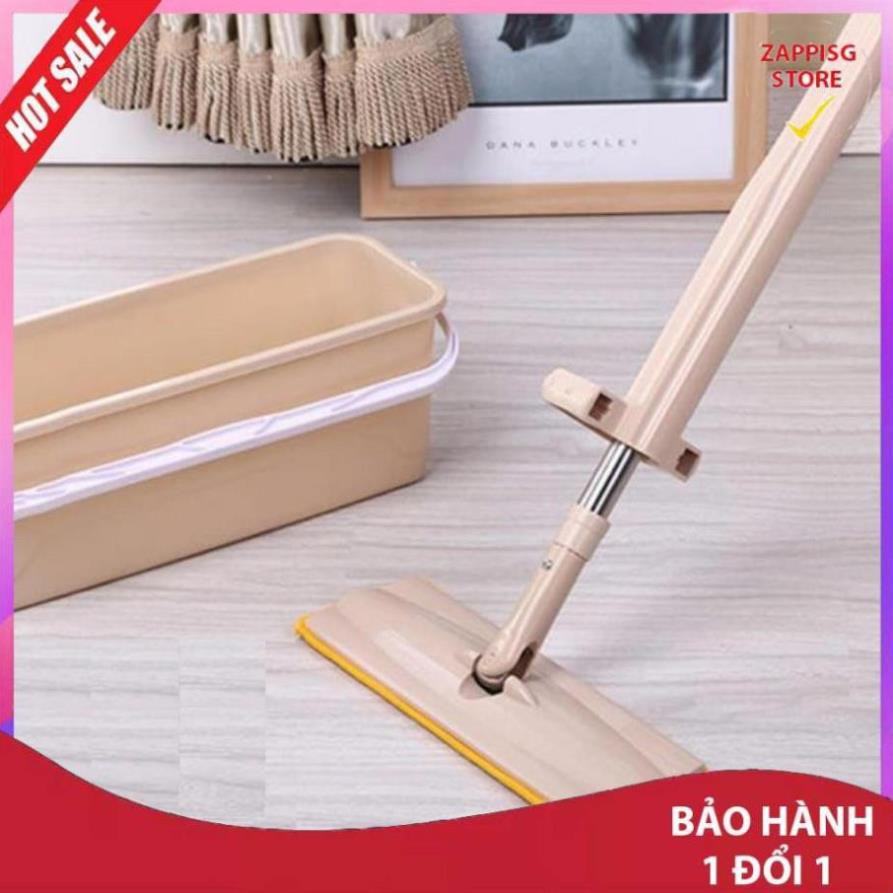 Sale Cây lau nhà thông minh tự vắt,Chổi lau nhà tự vắt Spin Mop  - Bảo hành 1 đổi 1