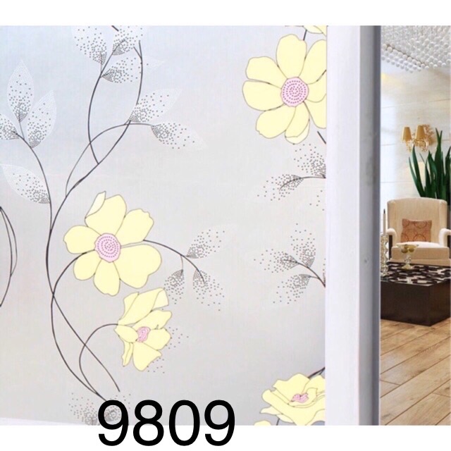 Decal dán kính, Giấy dán kính mờ khổ rộng 45cm