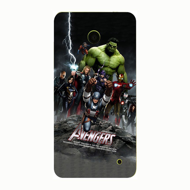 Ốp điện thoại silicone mềm TPU in hình hoạt hình đa dạng thời trang cho Nokia Lumia 630 635 636