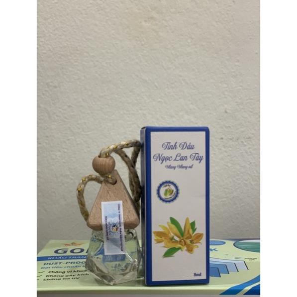 Tinh Dầu Treo Xe, treo tủ quần áo, treo phòng nguyên chất 100% có kiểm định, nhiều mùi tạo hương giãn: Ngọc Lan Tây 8ml