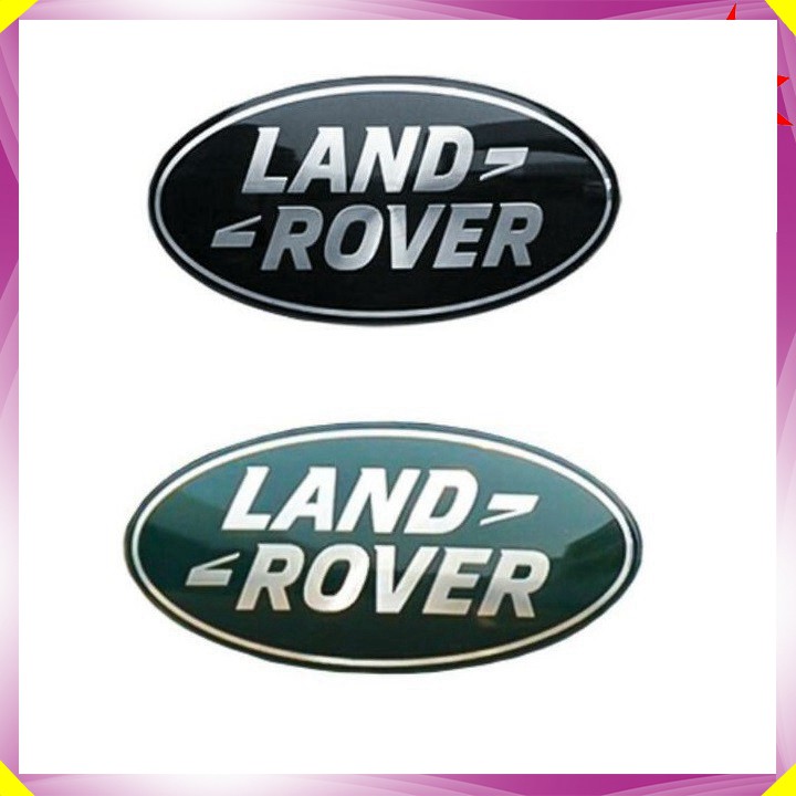 Huy hiệu Logo biểu tượng trước xe Land Rover kích thước: 85×43mm - RRT90