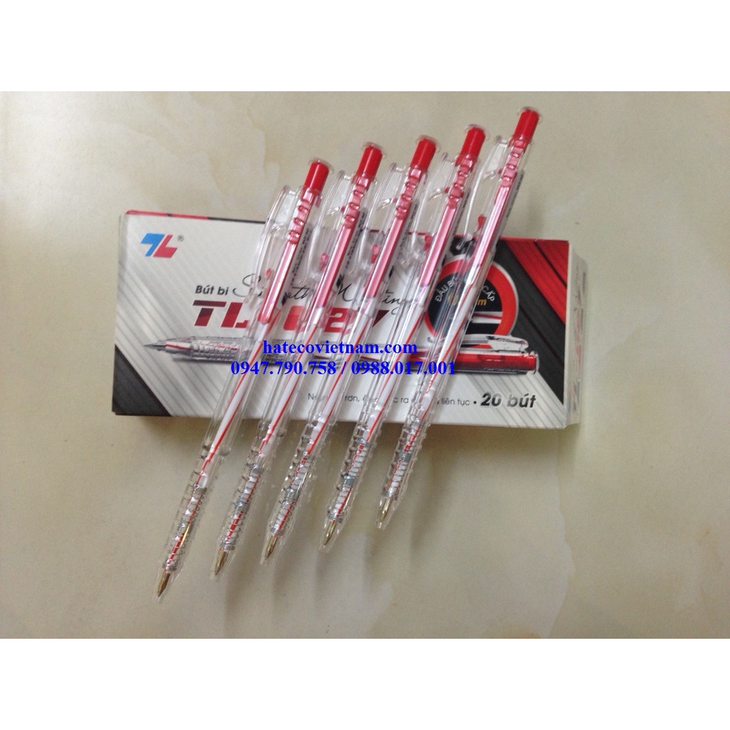 COMBO 1 Hộp 20 cây Bút Bi Thiên Long TL-027 HÀNG CHÍNH HÃNG