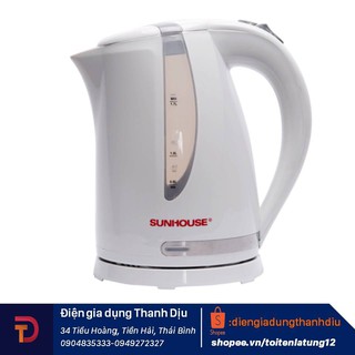 Ấm siêu tốc 1.7l nhựa sunhouse shd1300