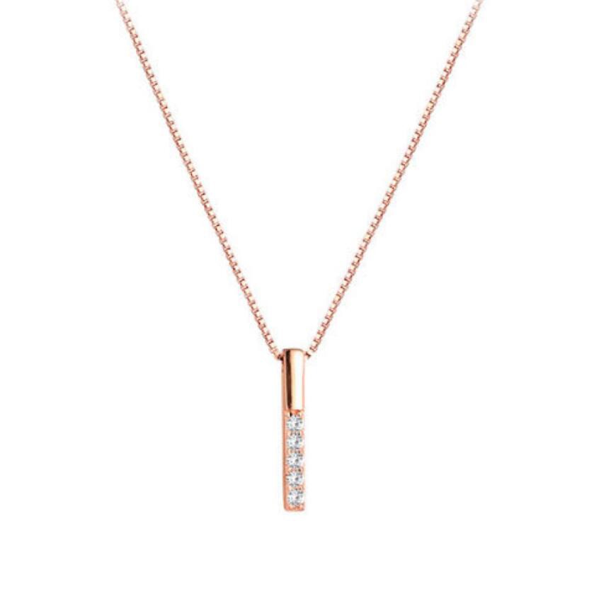 Kilii Vòng cổ Bạc 925 Mặt Hình Học Thời Trang Dành Cho Nữ