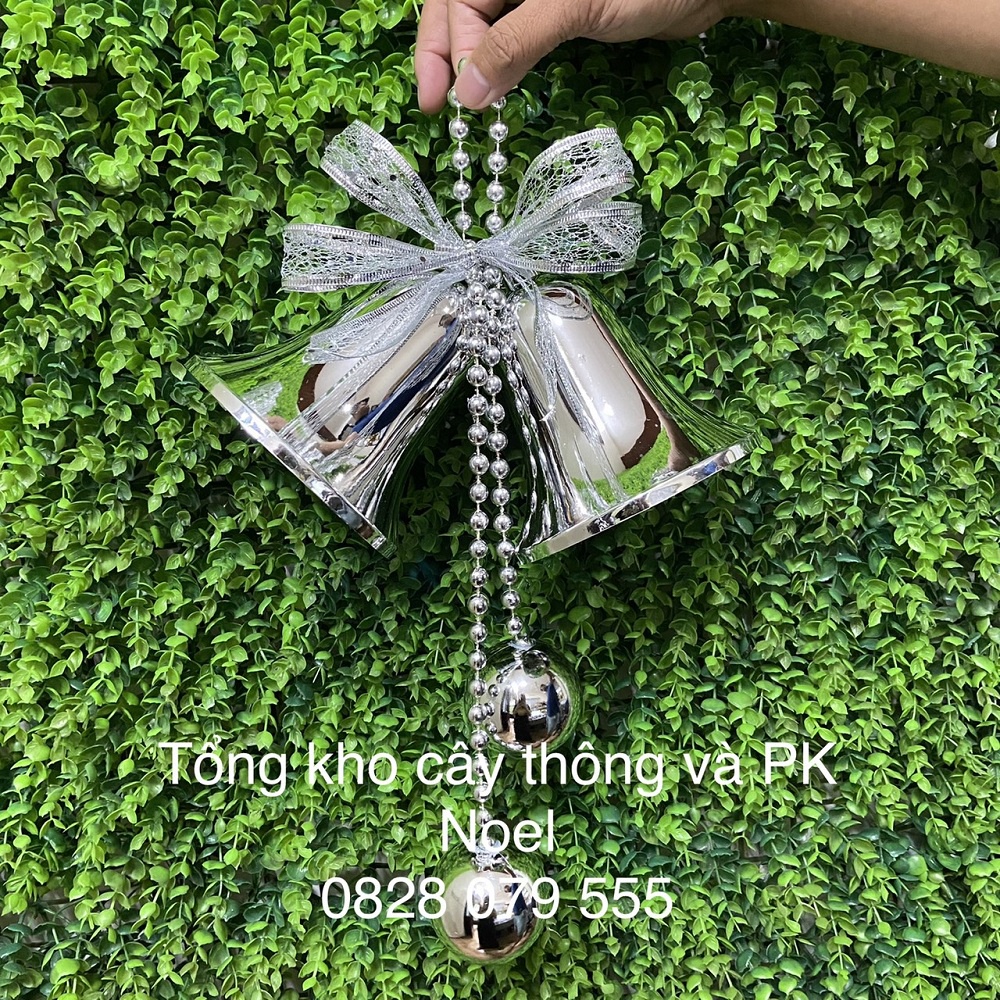 Chuông treo cây thông Noel, trang trí giáng sinh, treo cửa
