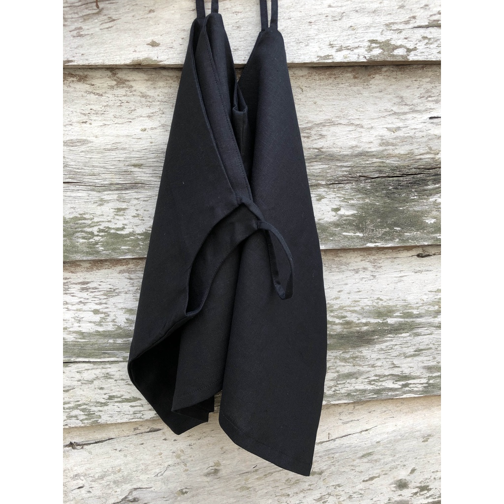 Áo dây vải linen