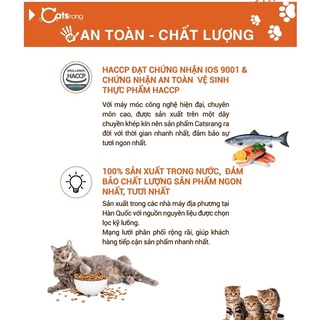 Hạt thức ăn Hàn Quốc Catsrang cho mèo mọi lứa tuổi