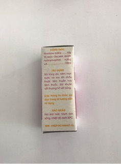POVIDONE 10% - DUNG DỊCH SÁT TRÙNG