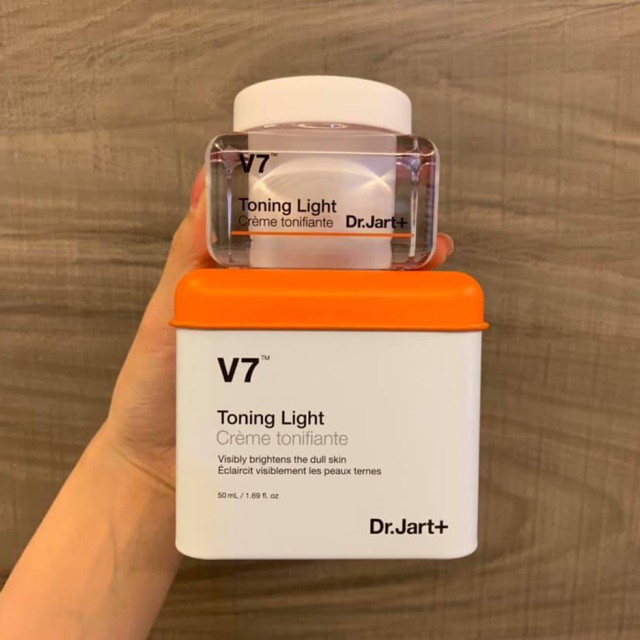 Kem Dưỡng Trắng Da ⚜️FREESHIP⚜️ KEM V7 LIGHT - V7 TONING LIGHT DR.JART 50ML [Kem Dưỡng Trắng]