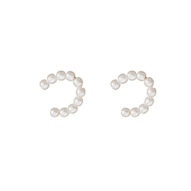 Khuyên Kẹp Vành Tai Đính Ngọc Trai Cao Cấp Phong Cách Pháp Thời Trang Mùa Hè Hàng Mới 2022