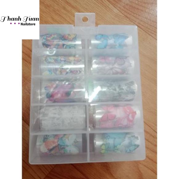 Foil dán móng dán nail các mẫu hot  - Phụ kiện đồ nail