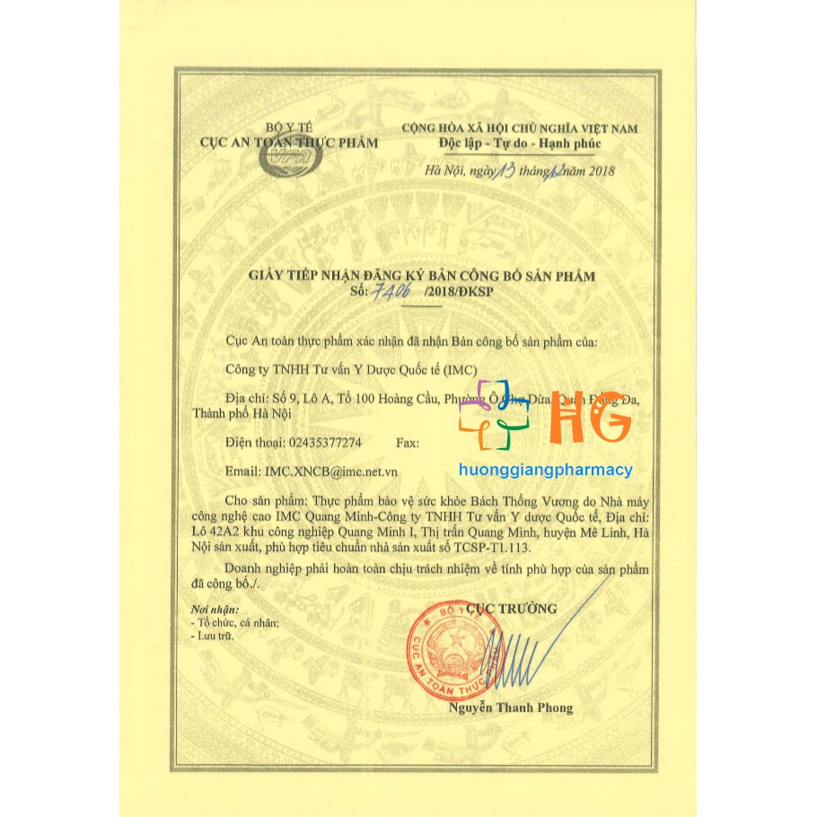 Bách Thống Vương - Giảm đau đầu, đau bụng kinh, đau nhức xương khớp (Hộp 30 viên)