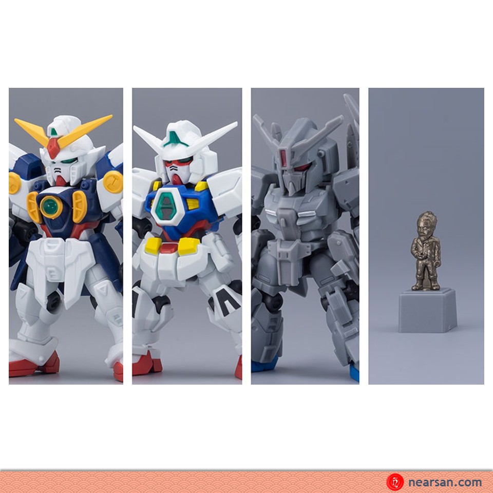 Wing Gundam Mô hình lắp ráp BANDAI Gashapon Robot mini chibi MSE 14