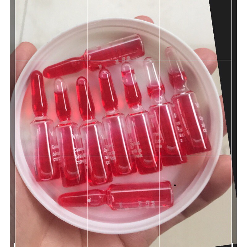 Óng nước đỏ kích trắng da cấp tốc ( giá 1 óng)