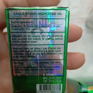 Dầu xanh con ó mini 3 ml
