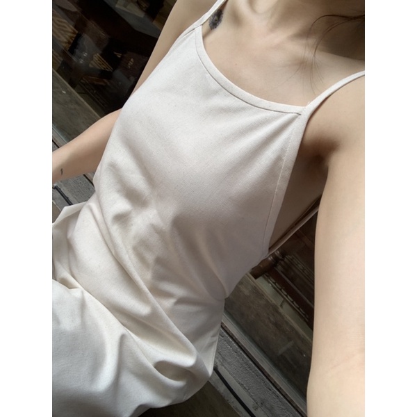 [Mã FAMARAL1 giảm 10K đơn 50K] Đầm cổ yếm hở sau - Eggnie dress | BigBuy360 - bigbuy360.vn