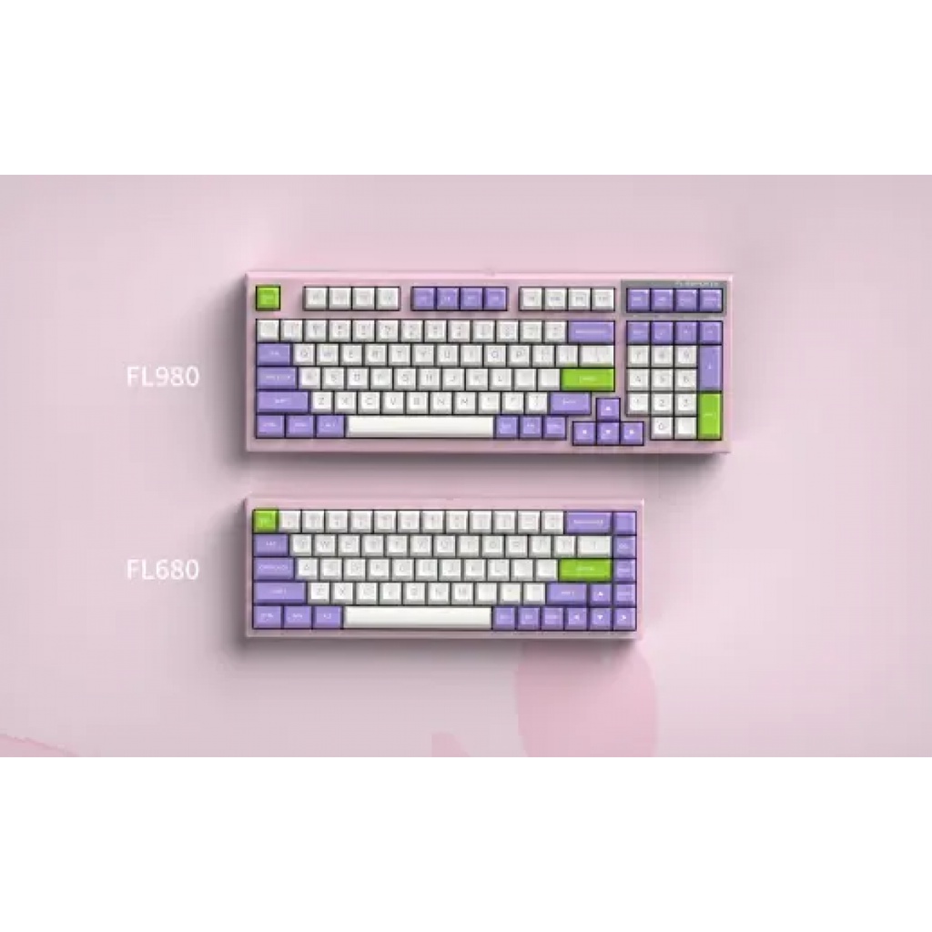 Bàn phím cơ FL-Esports FL680 SAM Purple Hàng Chính Hãng
