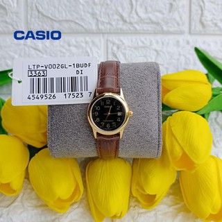 Đồng Hồ Nữ Dây Da Casio LTP-V002GL-1BUDF