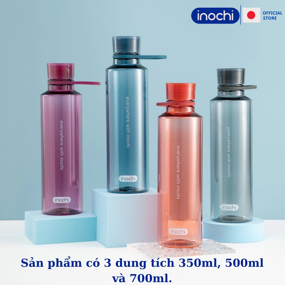 Bình nước Kita Slim 700ml inochi bình đựng nước đi học