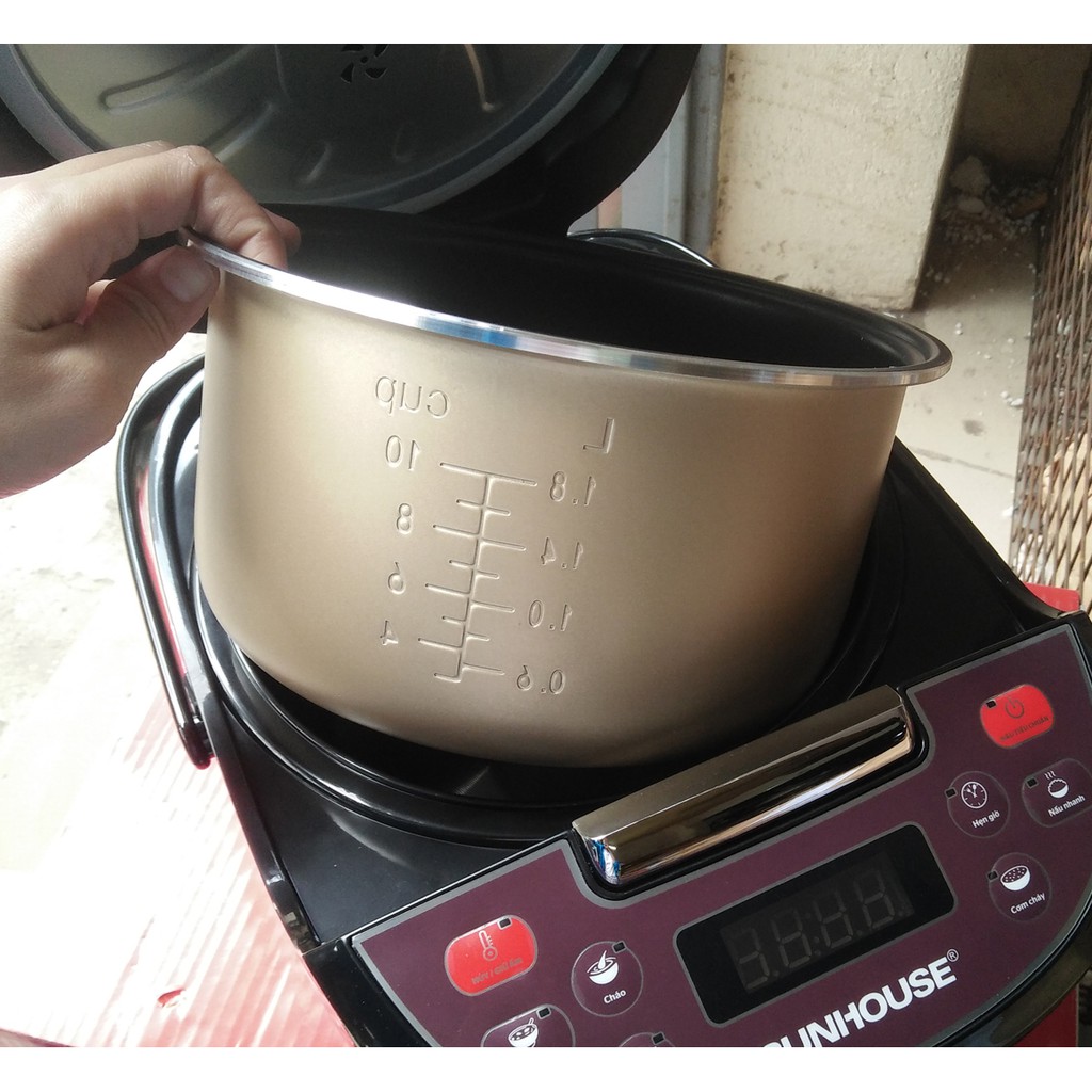 Nồi cơm điện tử Sunhouse SHD8909 1,8 lít | BigBuy360 - bigbuy360.vn